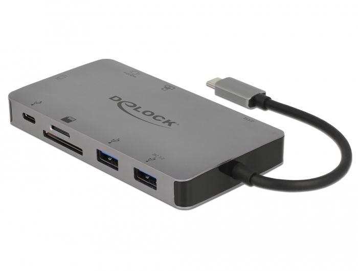 DeLOCK 87735 station d'accueil Avec fil USB 3.2 Gen 1 3.1 Gen 1 Type C Neuf