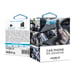 Support Téléphone Voiture Grille d'Aération, Support Smartphone Magnétique, Rotation 360°, Universel - Noir