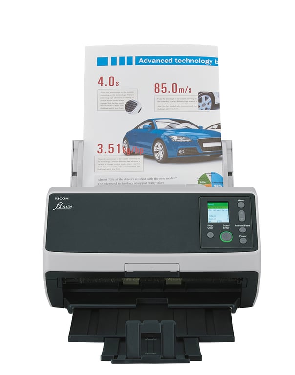 Ricoh fi 8170 Numériseur chargeur automatique de documents adf + chargeur manuel 600 x 600 DPI A4 Neuf - vue 2