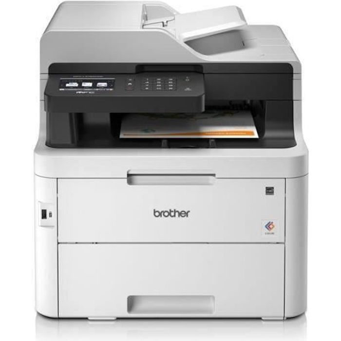 Imprimante multifonction Laser couleur - BROTHER - MFC-L3750CDW - Ecran  tactile : 9,3 cm - Brother