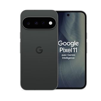 Pixel 11 (5G) 256 Go, Noir volcanique - Neuf