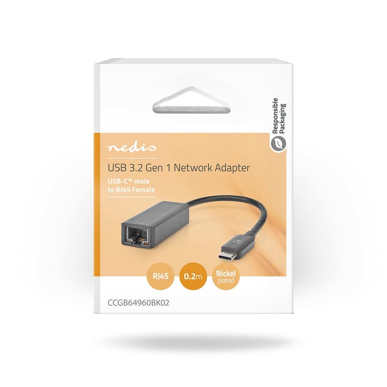 Nedis Adaptateur réseau USB C / RJ45 2.5 Gbps - vue 4