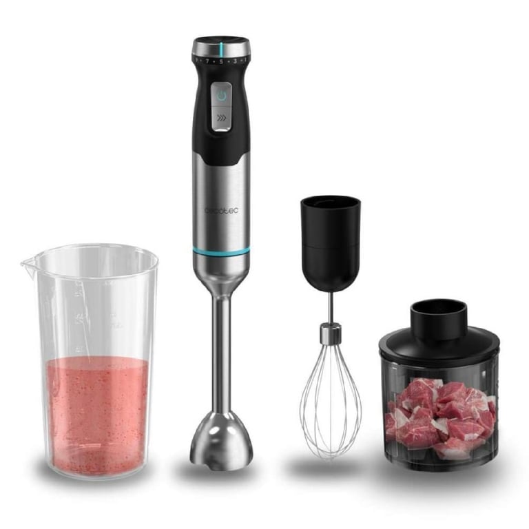 Mixeur Plongeant Cecotec Power Pulsar 2300MAX – 2300 W, Pied XL, 4 Lames Titane - vue 2