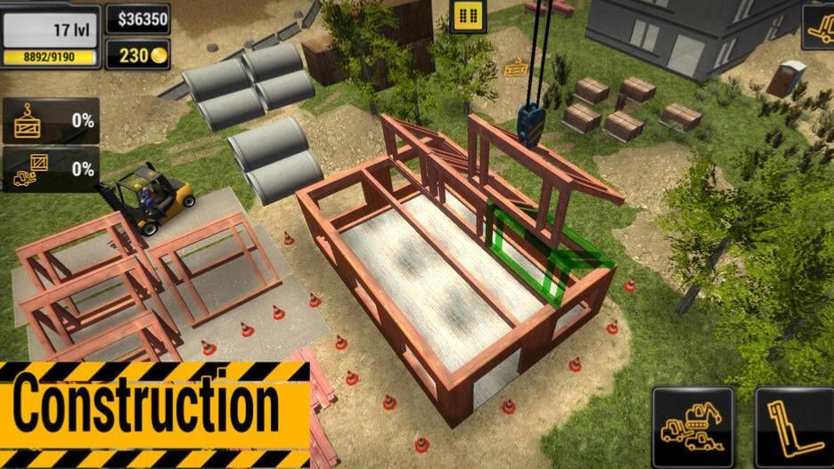 Construction Machines Simulator Nintendo SWITCH [CODE DE TELECHARGEMENT] - Neuf