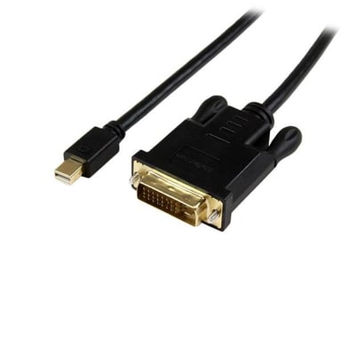 StarTech.com Câble Mini DisplayPort vers DVI de 1,8m - Adaptateur Actif Mini DP à DVI - Vidéo 1080p - mDP 1.2 vers DVI-D Single Link - mDP ou Thunderbolt 1/2 Mac/PC vers Moniteur DVI