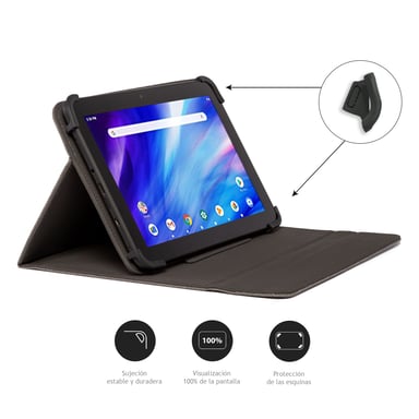 Nilox FUNDA UNIVERSAL TABLET DE 9.7'' A 10.5'' GRIS