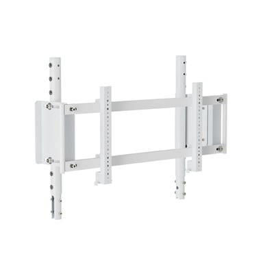 Soporte de pantalla de doble brazo sobre base Oplite R8 On-Top Blanco hasta 20 kg VESA 75-400x200
