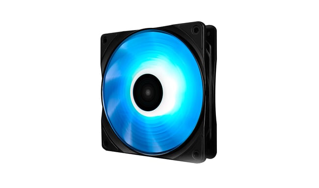 DeepCool RF120 Carcasa del ordenador Ventilador 12 cm Negro, Blanco