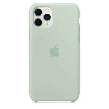 Coque en silicone pour iPhone 11 Pro  Bleu Vert