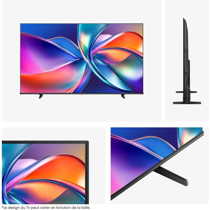 TV Hisense 43E7S 2026 43 VA QLED 4K UHD - vue 4