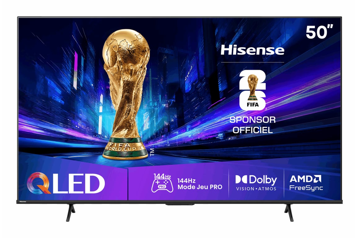 TV QLED Hisense 50E79Q Pro 126 cm 2025 - vue 4