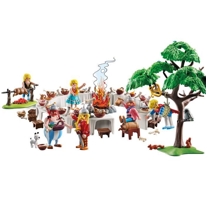 PLAYMOBIL | Asterix | Le Festin du Village | Jeu Astérix | Astérix et Obélix | Jouet d’Aventure pour Enfants de et Plus | 71827 - vue 6