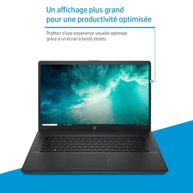 HP 17-cn0016nf Intel® Celeron® N4120 Portátil 43,9 cm (17.3'') HD+ 8 GB DDR4-SDRAM 512 GB SSD Wi-Fi 5 (802.11ac) Windows 11 Home Plata
