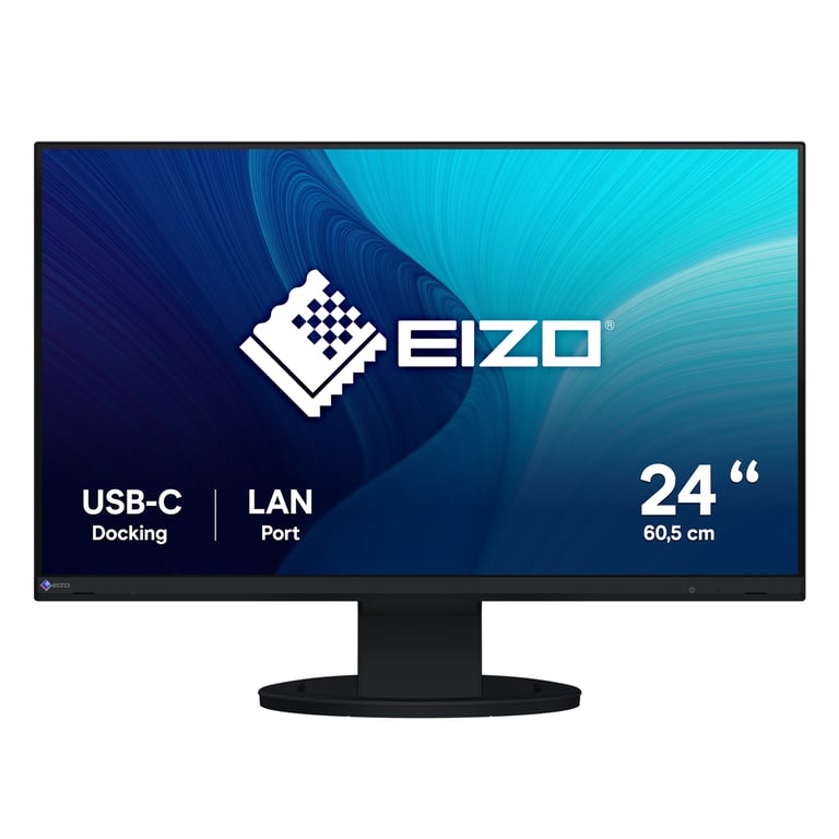 EIZO FlexScan EV2490 BK écran plat de PC 60 5 cm 23.8 1920 x 1080 pixels Full HD LED Neuf