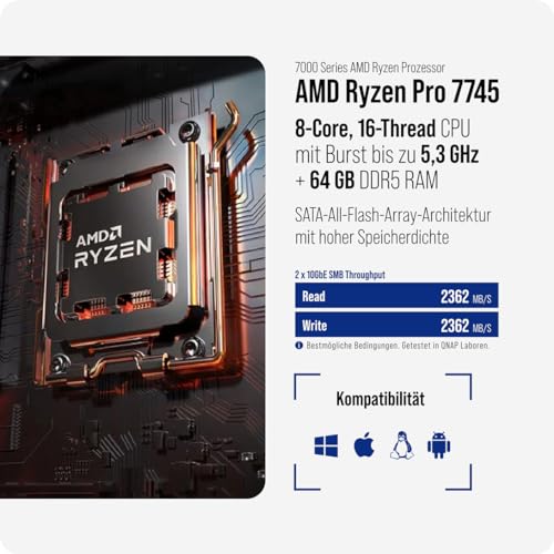 QNAP TBS h574TX i3 12G - vue 2