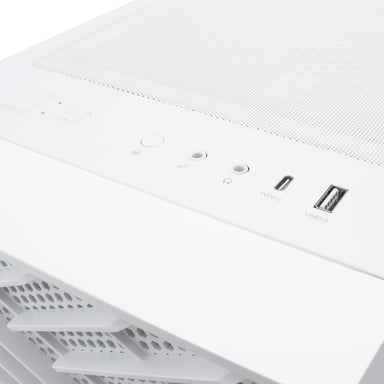 DeepGaming - PC Gamer VORTEX Intel Core i7-14700F - RAM 32Go - 1To SSD PCIe4.0 - Nvidia RTX 5060 8Go - Windows 11 Pro. Blanc