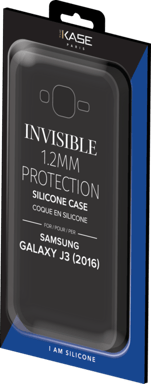 Coque Slim Invisible pour Samsung Galaxy J3 (2016) 1,2mm, Transparent