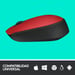Logitech M171 Red-K Mouse ambidestro RF senza fili ottico 1000 DPI