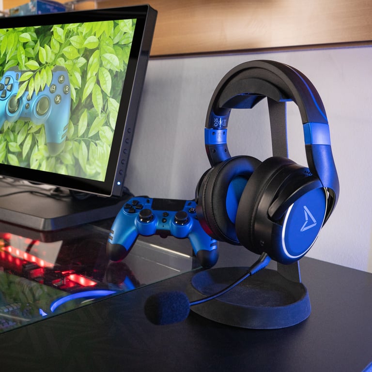 Casque sans fil SteelPlay Metaltech Cobalt pour PS4 PS5 Nintendo Switch Xbox Series Xbox One PC et Mac et - vue 3