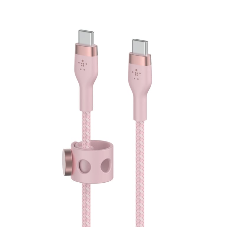 Câble USB-C vers USB-C BOOST↑CHARGE PRO Flex (1 m) - Noir - Apple