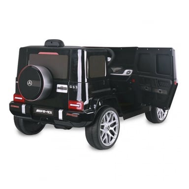 Voiture électrique à pédales Mercedes-Benz AMG G 63 noire pour enfants