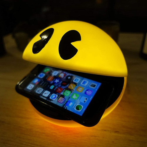 Chargeur induction Pac-Man Bigben Audio
