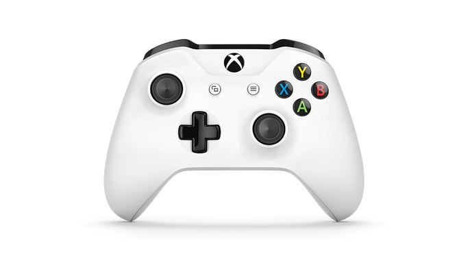 Microsoft Xbox One Wireless Controller Blanc RF Manette de jeu Xbox One, Xbox One S