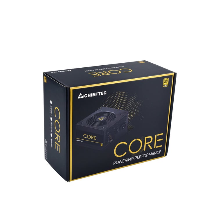CHIEFTEC Core ATX 12V 80 PLUS Gold Active PFC 120mm silent fan Neuf - vue 8