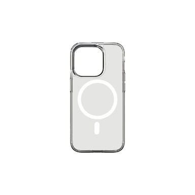 Coque pour Apple iPhone 15 Pro MagSafe Modèle Aeromag Translucide en TPU Transparent