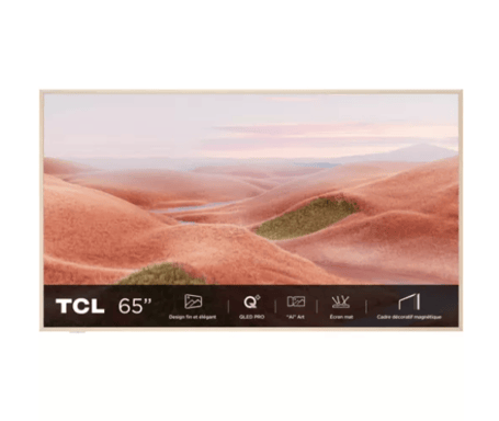 TCL 65A300W TV 165,1 cm (65'') 4K Ultra HD Smart TV Wifi Blanc 450 cd/m²