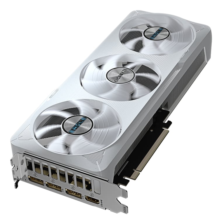 GIGABYTE GeForce RTX 5070 EAGLE OC ICE SFF 12G Carte Graphique 12 Go GDDR7 192 bits PCI E 5.0 2587 MHz Core Clock 3 x DP 2. 1 x HDMI 2.1b NVIDIA DLSS 4 GV N5070EAGLEOC ICE 12GD Neuf - vue 2