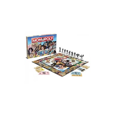 Monopoly One Piece: La aventura de Dressrosa en el juego de mesa