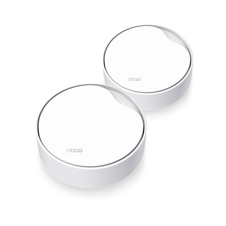 TP-Link DECO X50-POE(2-PACK) système Wi-Fi maillé Bi-bande (2,4 GHz / 5 GHz) Wi-Fi 6 (802.11ax) Blanc 3 Interne - Neuf