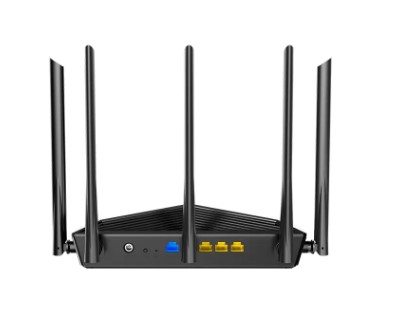 Tenda TX27 PRO router inalámbrico Gigabit Ethernet Tribanda (2.4 GHz / 5 GHz / 6 GHz) Negro