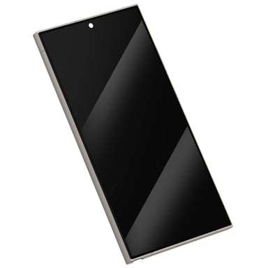 Samsung Pantalla Completa AMOLED para Galaxy S24 Ultra Service Pack con Chasis Gris