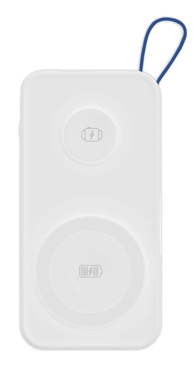 PowerBank PastelUp Sans Fil Qi MagSafe 10 000mAh USB A / C Neuf