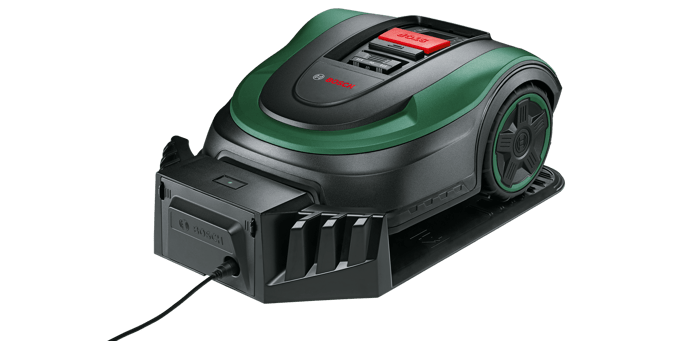 Robot cortacésped Bosch Indego S500 500m² 19 cm sin cable