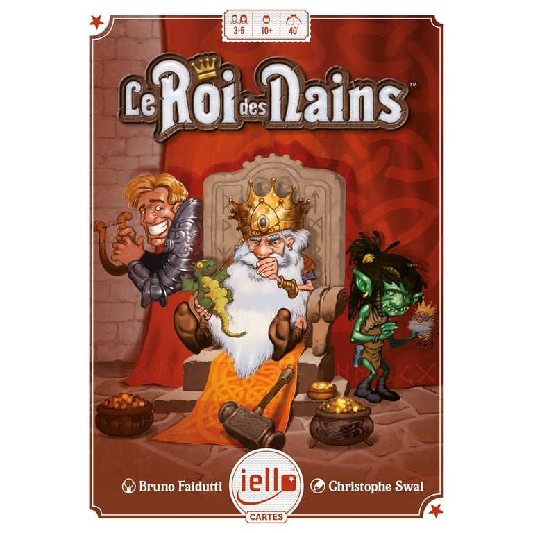 Jeu de cartes Iello Roi des Nains