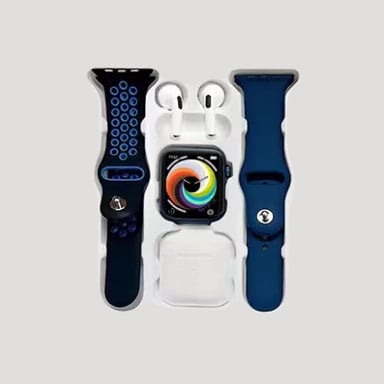 Smartwatch T55 Pro Max Pack - Bleu