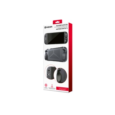 NACON SWITCHNEWGLOVEBLACK Housse de protection pour console de jeux portable Nintendo Silicone Noir