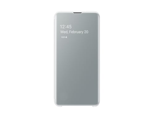 Samsung EF-ZG970 coque de protection pour téléphones portables 14,7 cm (5.8'') Folio porte carte Blanc Samsung Galaxy s10e