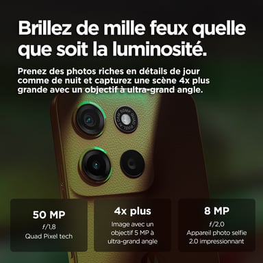 moto g15 power (4G) 256 Go, Vert