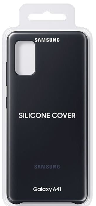 Coque en silicone A41 noir