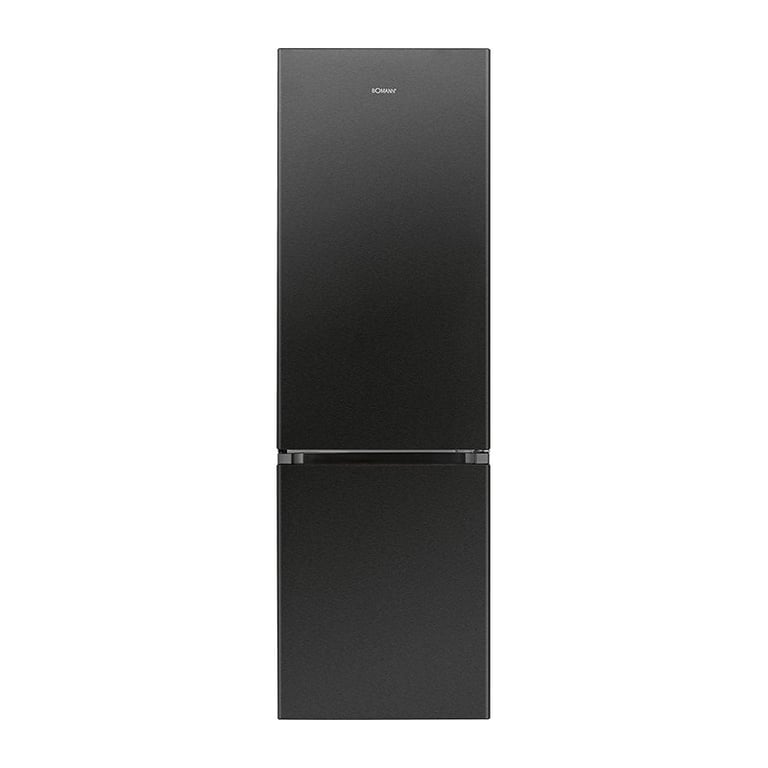 Réfrigérateur et congélateur Bomann KG 184.1 inox - vue 2