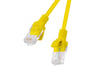 Cavo di rete Lanberg PCU6-10CC-0025-Y Giallo 0,25 m Cat6 U/UTP (UTP)