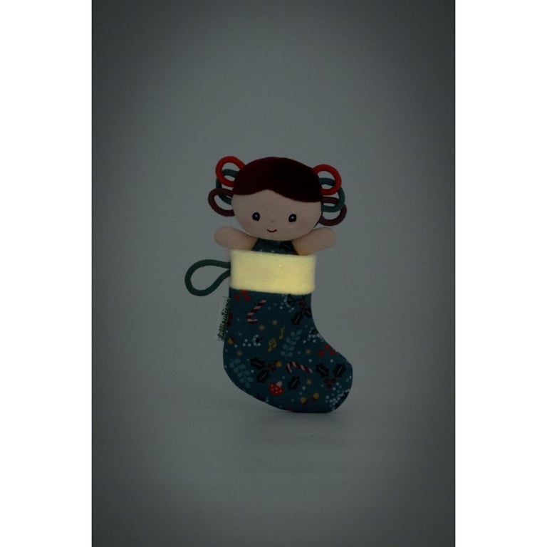 Peluche Joy le Lutin de Noël Décoration Éclatante pour Sapin et Chambre Neuf - vue 3