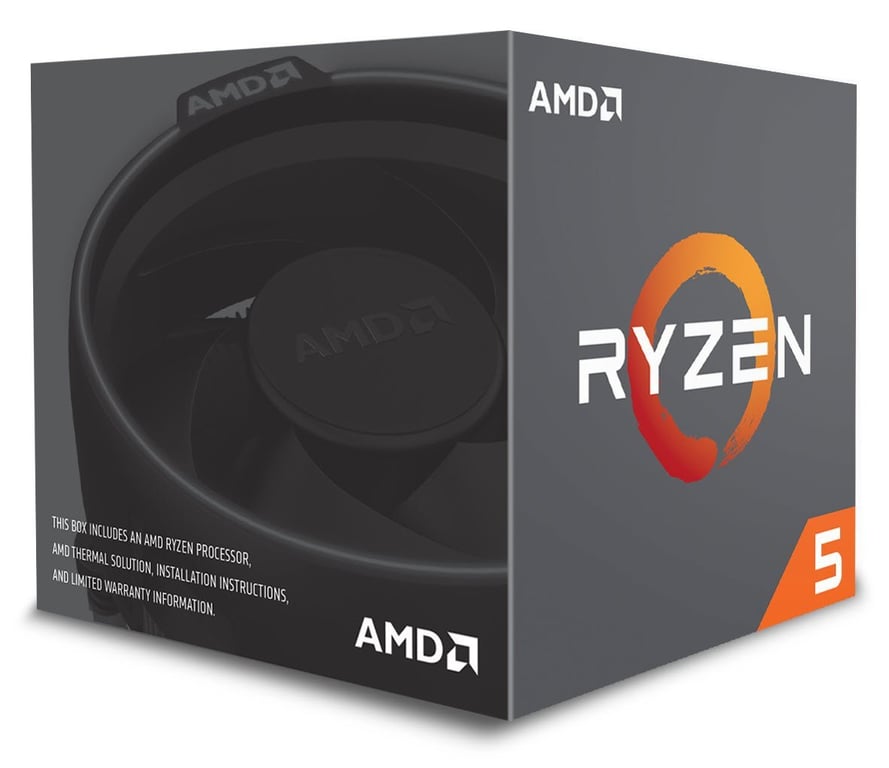 AMD Ryzen 5 2600X processeur 3,6 GHz 16 Mo L3 Boîte - Neuf