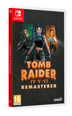 Tomb Raider IV-V-VI Remastered Starring Lara Croft Nintendo Switch