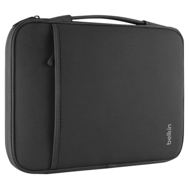 Belkin Bolsa para portátil de 13 pulgadas Dos compartimentos con cremallera Negro
