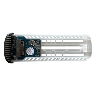 LC-Power LC-M2-C-NVME-2 Contenitore di archiviazione nero M.2 ssd
